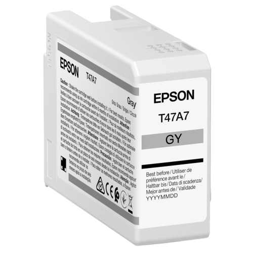 EPSON ULTRACHROME PRO T47A7 CARTUCCIA INCHIOSTRO GRIGIO 50 ML PER SURECOLOR SC-P900